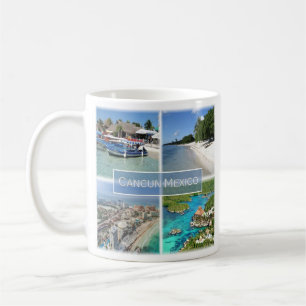 zMX003 CANCUN, Mosaic, Mexiko, Amerika. Kaffemugg