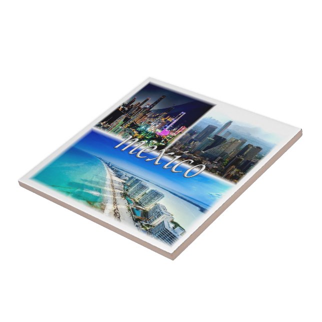 zMX004 MEXICO, Mosaic, Amerika Kakelplatta (Sidan)