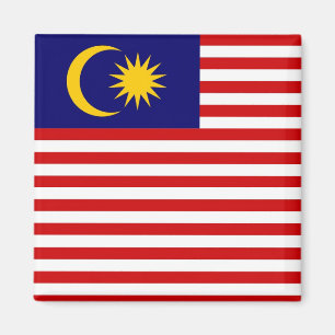 zMY001 Malaysian FLAGGA Malaysia, Fridge Magnet