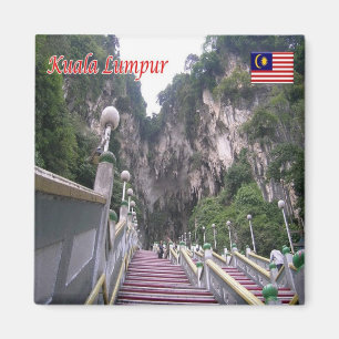 zMY013 BATU CAVES Kuala Lumpur, Malaysia, Fridge Magnet