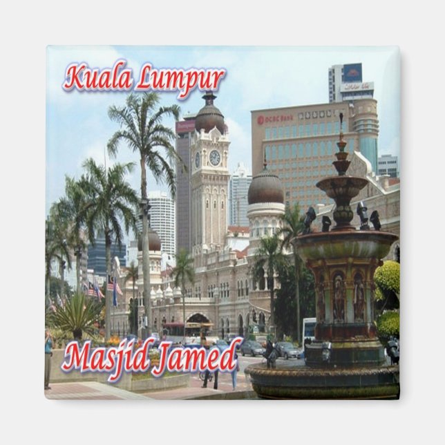 zMY022 Sultan's Palace KUALA LUMPUR, Malaysia Magnet (Framsidan)