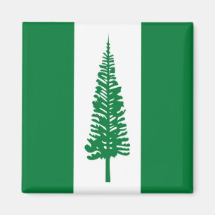 zNF001 NORFOLK ÖARNA FLAGGA, Oceanien, Fridge Magnet