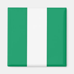 zNG001 NIGERIA, Wave Flagga, Afrika, Fridge Magnet