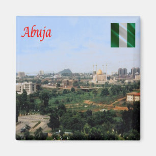 zNG004 ABUJA, Nigeria, Afrika, Fridge Magnet