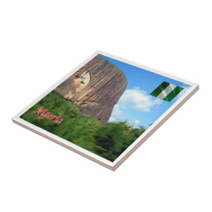 zNG010 NIGERIA, Zumarock, Afrika, Kakelplatta
