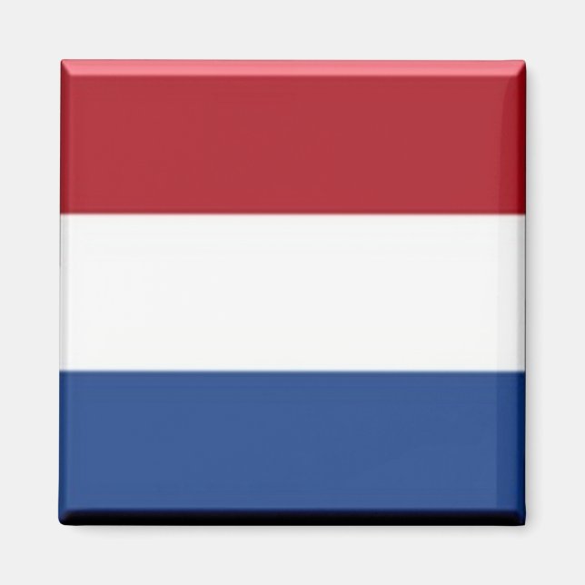 zNL001 DUTCH FLAGGA, Nederländerna, Nederländerna, Magnet (Framsidan)