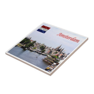 zNL010 AMSTERDAM från himlar, Kakelplatta