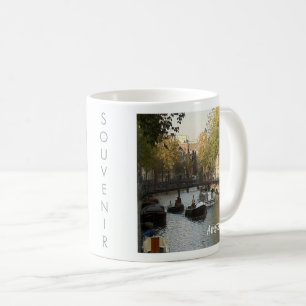 zNL017 AMSTERDAM navigeringsbar kanal, Kaffemugg