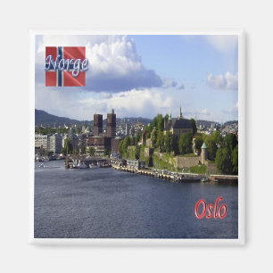 zNO004 OSLO, Norge, Europa, Frankrike Magnet