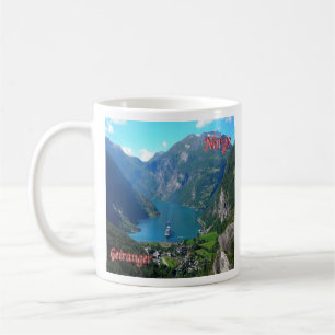 zNO005 GEIRANGER, Norge, Europa Kaffemugg