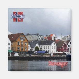 zNO010 STAVANGER, Norge, Europa, Frankrike Magnet