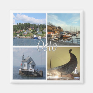 zNO013 OSLO, Norge, Europa, Frankrike Magnet