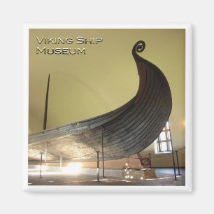 zNO031 VIKING FRAKT MUSEUM, Norge, Europa, Fridge Magnet