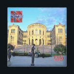 zNO045 OSLO Stortingsbygningen, Norge, Fridge Magnet<br><div class="desc">Här hittar du semesterens souvenir. (zNO045 OSLO Stortingsbygningen,  Norge Fridge magnet). Fantastiska vänner och släktingar med de unika souvenirerna från ditt underbara resa. Prova oss. #LeoPepeDesign - Europas kungadöme för norge,  europe-norge,  leopepedesign,  reseturism för resa,  presentsovenir gadget-kylskåp.</div>
