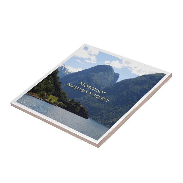 zNO059 NÆRØYFJORD panorama, Norge, Kakelplatta (Sidan)