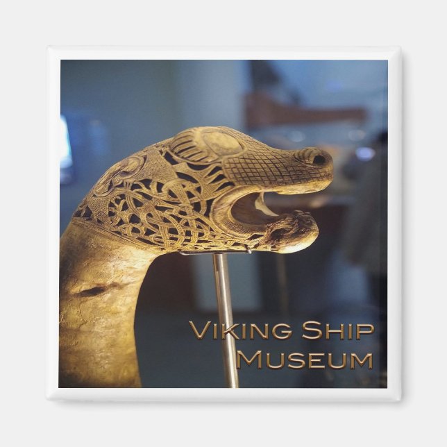 zNO079 VIKING FRAKT MUSEUM, Norge, Europa, Fridge Magnet (Framsidan)