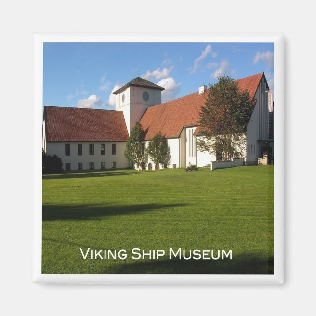 zNO081 VIKING FRAKT MUSEUM, Norge, Europa, Fridge Magnet (Framsidan)