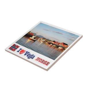 zNO147 VEGA ’ILove’, Norge, Europa, Kakelplatta