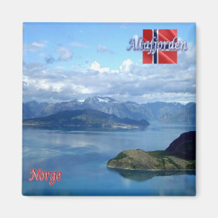 zNO179 ALTAFJORDEN, Norge, Europa, Frankrike Magnet