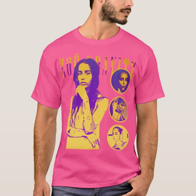Zo Kravitz T Shirt (Framsida)