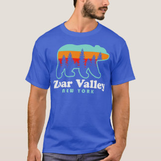 Zoar Valley New York Bear Souvenir Gift Sunrise T Shirt