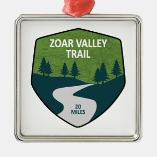 Zoar Valley Trail Julgransprydnad Metall