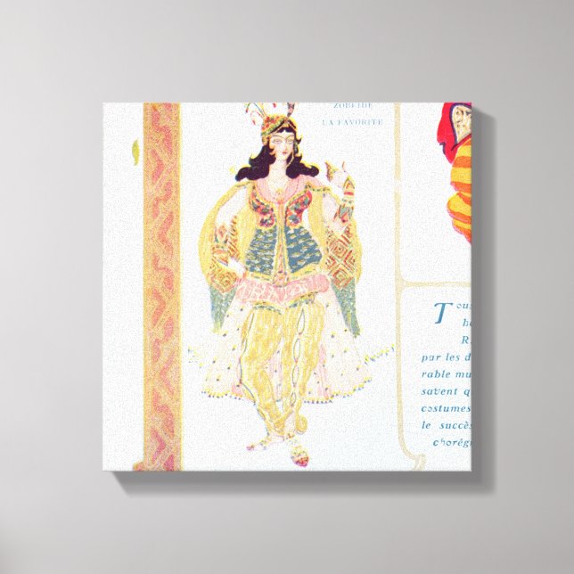 Zobeide Canvastryck (Framsida)