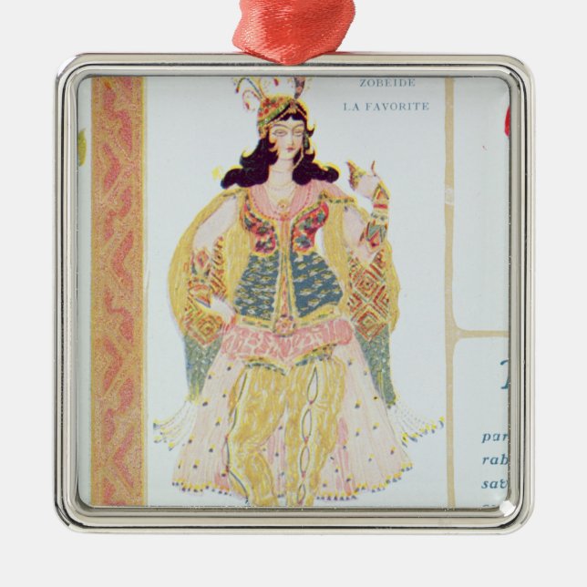 Zobeide Julgransprydnad Metall (Framsidan)