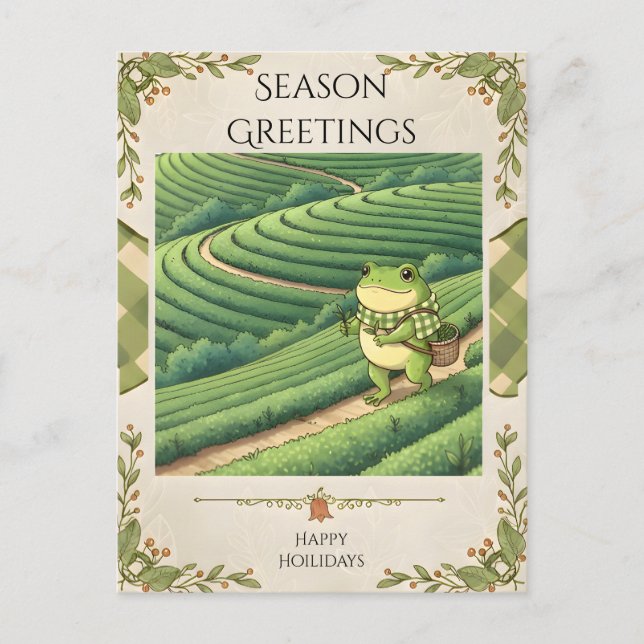 Zochi in Boseong Tea Fields Vykort (Framsida)