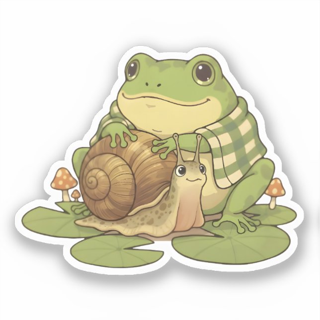 Zochi & Snoo snigeln Klistermärken (Framsida)