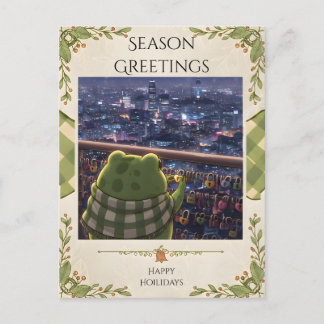 Zochi Visits N Seoul Tower Vykort