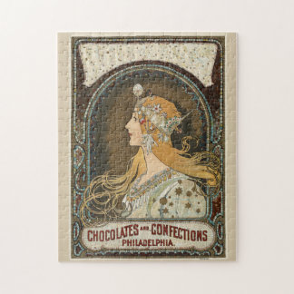 Zodiac (1896) av Alphonse Mucha. Pussel