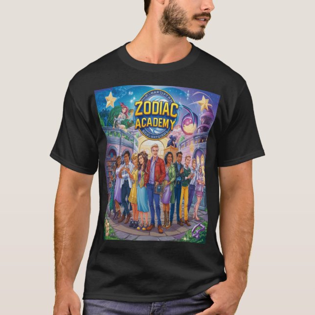 zodiac academy  t shirt (Framsida)