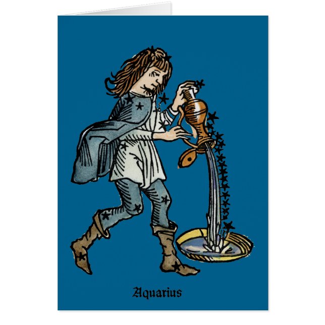 Zodiac: Aquarius 1482 OBS Kort (Framsidan)