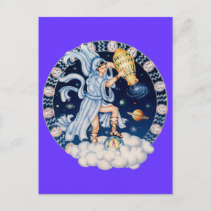Zodiac Aquarius - Anpassa den! Vykort