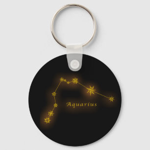 Zodiac - Aquarius Nyckelring