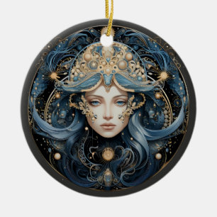 Zodiac Aquarius Personlig Astrology Ornament