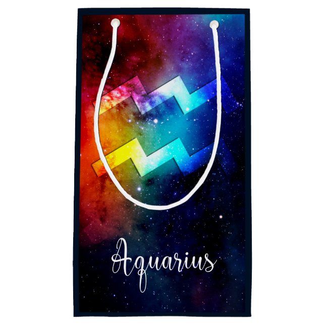 Zodiac: Aquarius Space Rainbow (Framsidan)