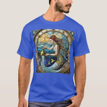 Zodiac - Aquarius Vatten Bearer-Sjöjungfrun