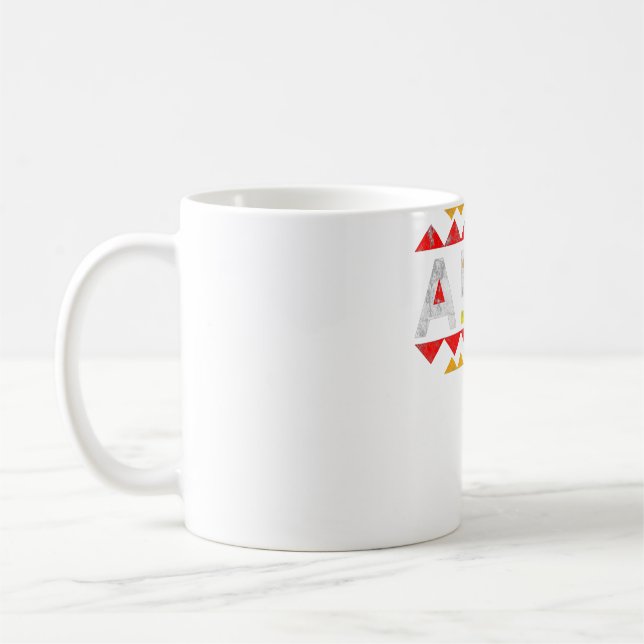 Zodiac Aries Birthday Gift bday-firande Kaffemugg (Vänster)