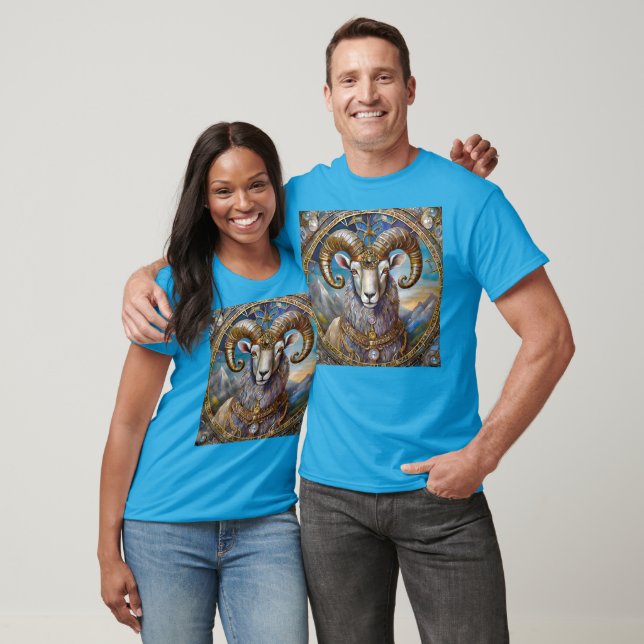 Zodiac - Aries Ram T Shirt (Unisex)