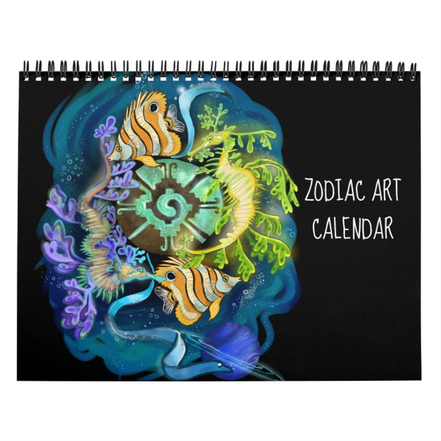 Zodiac Astrology Art-kalender Kalender (Omslag)
