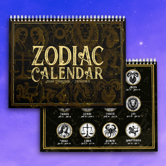 Zodiac Astrology Calendar Kalender