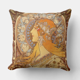 Zodiac av Alphonse Mucha Kudde