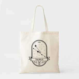 ZODIAC BADGE CONSTELLATION TAURUS STROLL TYGKASSE