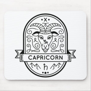 ZODIAC BADGE SYMBOL CAPRICORN STROLL MUSMATTA