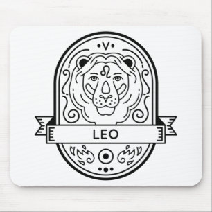 ZODIAC BADGE SYMBOL LÅNGSTROLL MUSMATTA