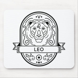 ZODIAC BADGE SYMBOL LEO STROKE MUSMATTA