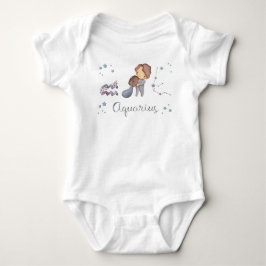 Zodiac Bay Aquarius Baby Bodydräkt och T-Shirt