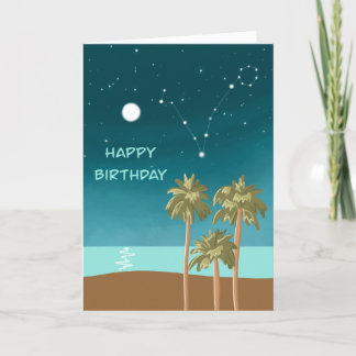 Zodiac Birthday Card - PISCES Kort